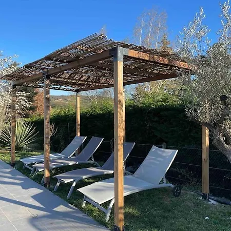 Apartment Chaleureux Dans Maison Avec Piscine A 35 Min De Lyon *